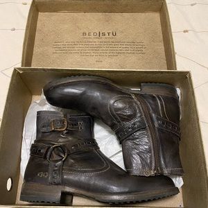 Mens Bed Stu Otto Rust Boots 10.5